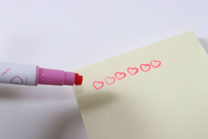 セリア 予定が変わっても消せるスケジュール用マーカースタンプ 使用例