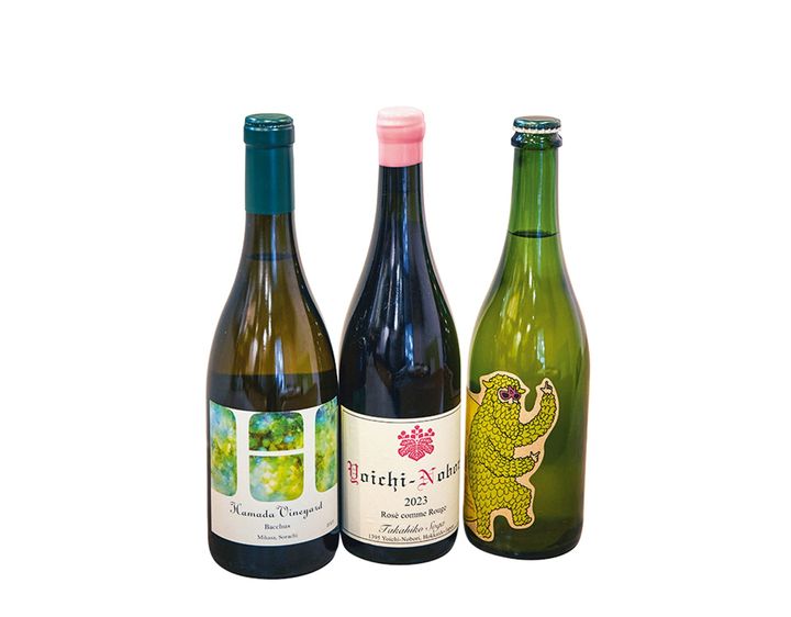 世界中のソムリエが熱視線を送る道産ワインも多数ラインナップ。