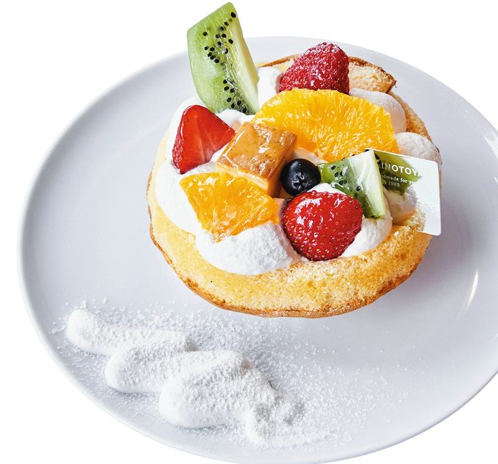 KINOTOYA cafe 大通公園店のオムパフェ