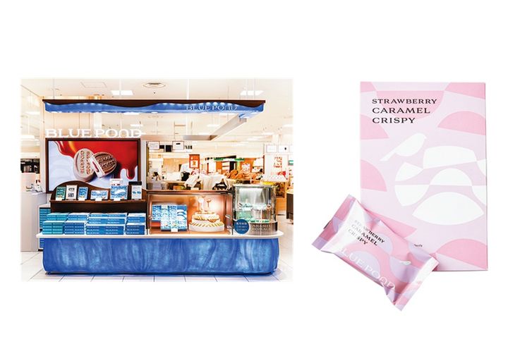 昨年10月のオープン以来、連日行列が絶えない北海道発のキャラメルミルクスイーツ専門店。