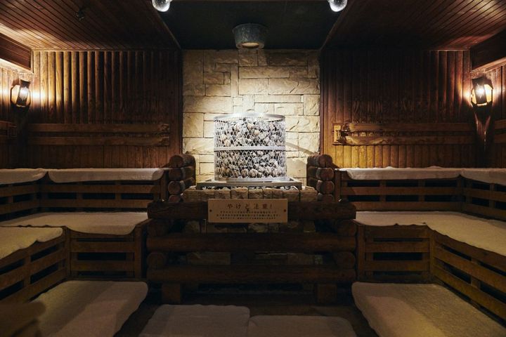 ニコーリフレのサウナ室