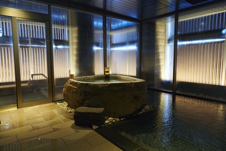 ONSEN RYOKAN 由縁 札幌の大浴場