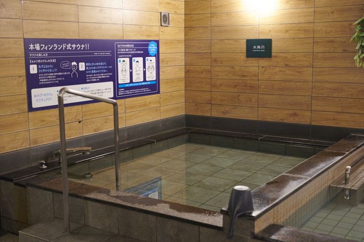 GARDENS CABINの水風呂