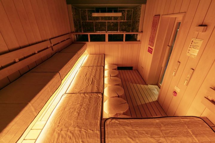暖雪 札幌のサウナ室