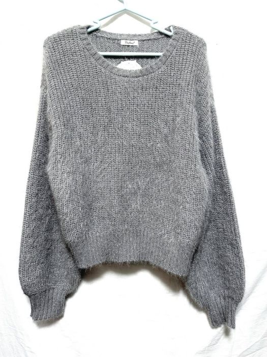 しまむら「ラメシャギーニットプルオーバー」