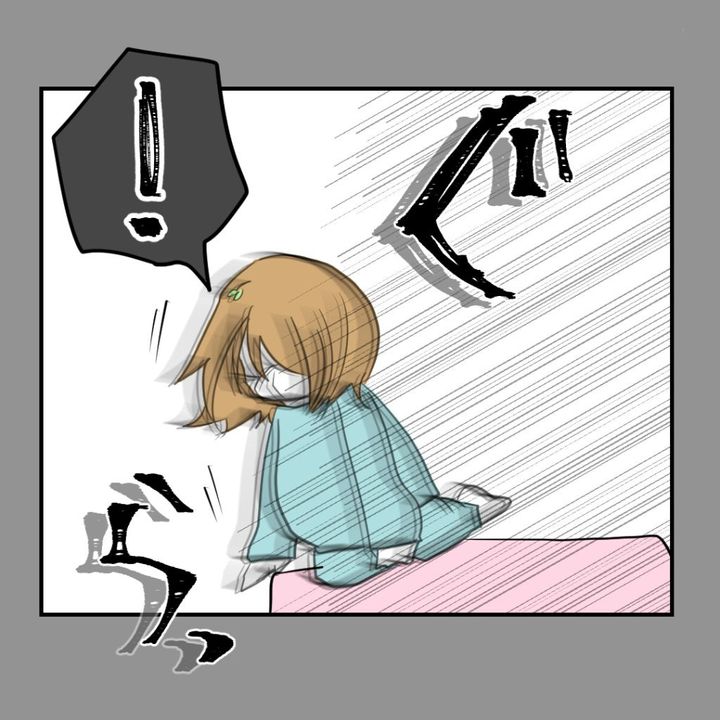 高熱のため隔離分娩室で出産します！／kiki