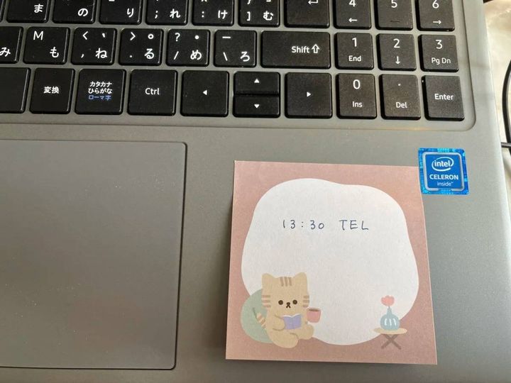 Seria(セリア)：ラテカラーフレンズ 付箋