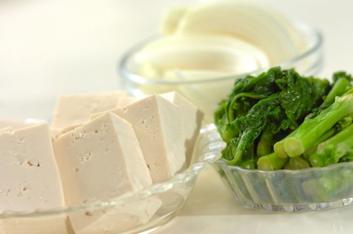 しっとりやわらか！簡単肉豆腐 by 保田 美幸さんの下準備2