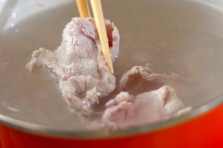 しっとりやわらか！簡単肉豆腐 by 保田 美幸さんの下準備1