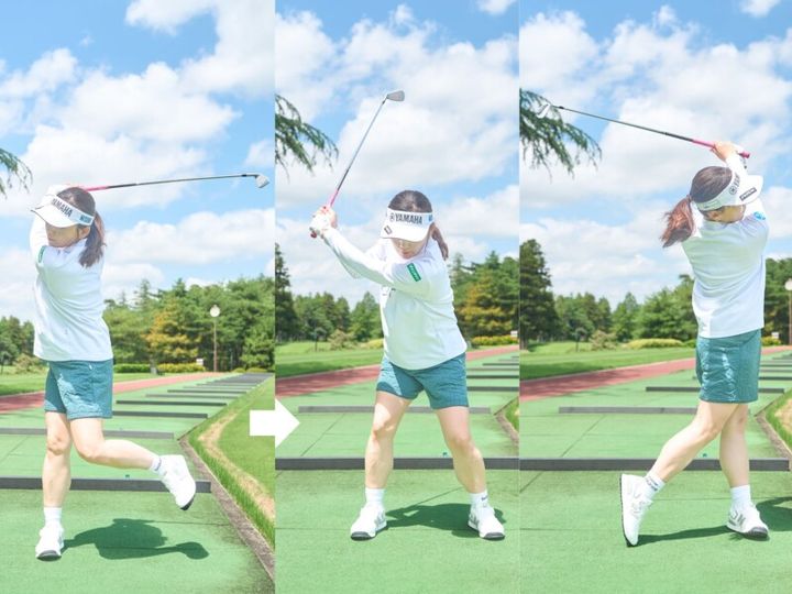 有村智恵、ラウンドに向けた朝の準備を解説！「ほぐす」「広げる」「締める」