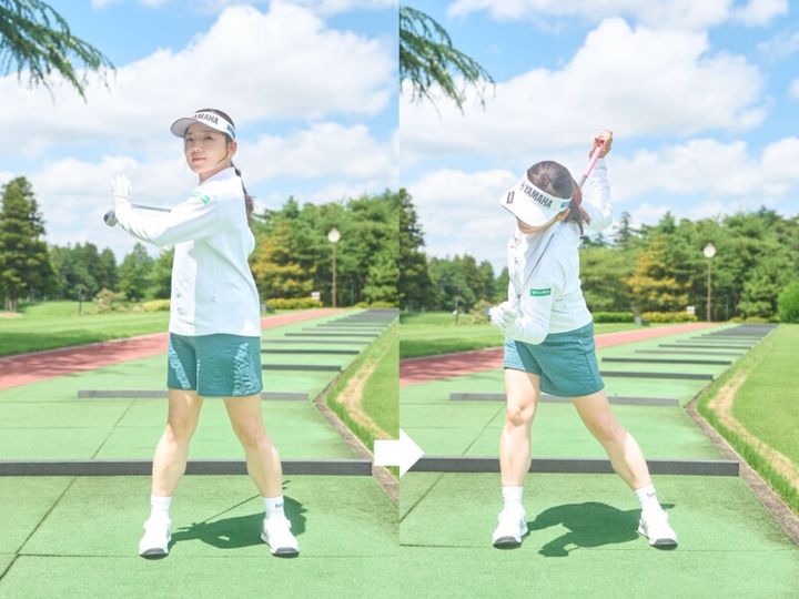 有村智恵、ラウンドに向けた朝の準備を解説！「ほぐす」「広げる」「締める」