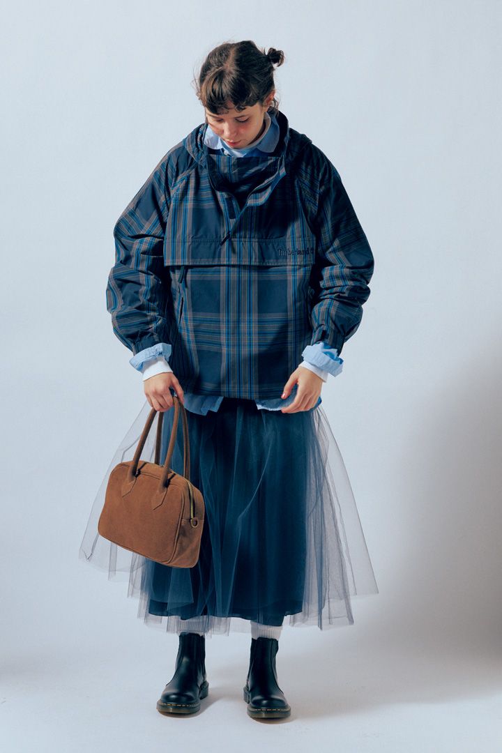 スポーティなアイテムにガーリーなスカートを合わせて【本日のFUDGE GIRL-4月6日】