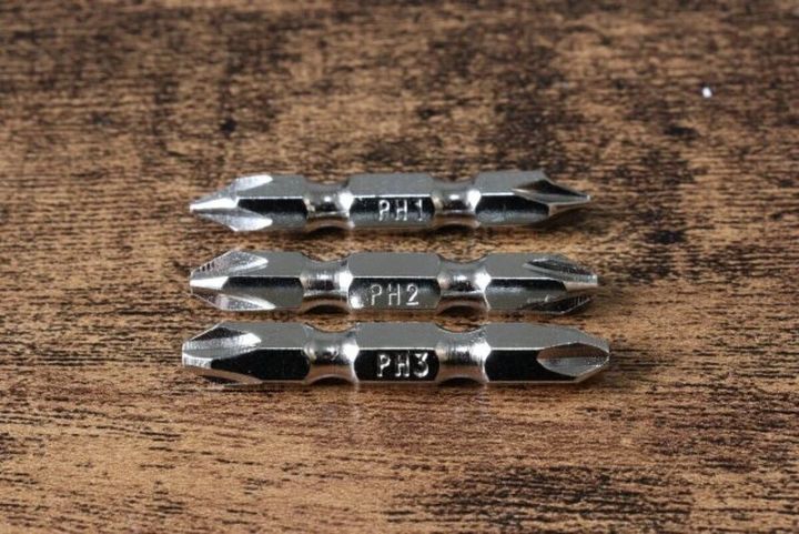 ダイソー 電動ドライバー用ビット（＃1、＃2、＃3、45mm、3本）