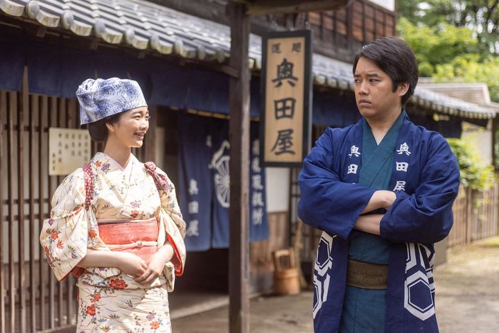 連続テレビ小説『風、薫る』第7回より （C）NHK width=