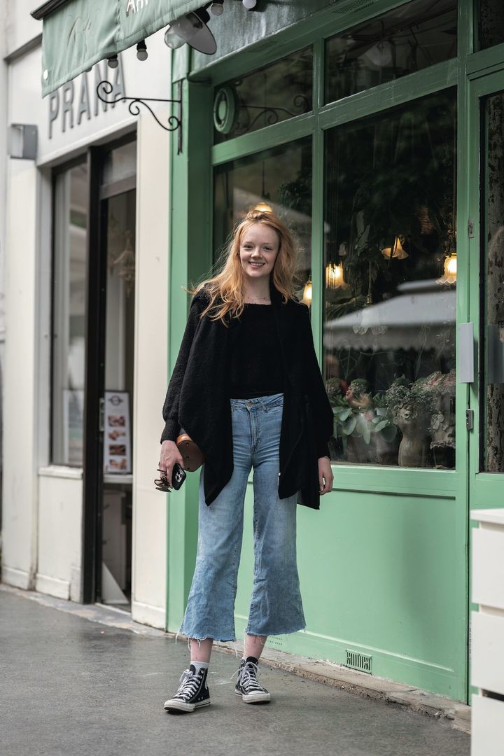 ハンパな丈感が春らしい！バランスが絶妙なデニムのコーデ