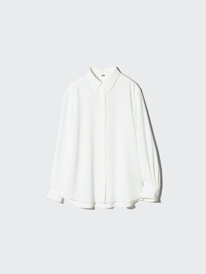 2026ユニクロ春大人女性おすすめレーヨンブラウス