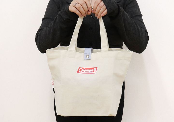宝島社雑誌付録のInRed5月号のコールマンのセットでも別々でも使える！トートバッグ＆マチ広ボックス型アルミバッグ4