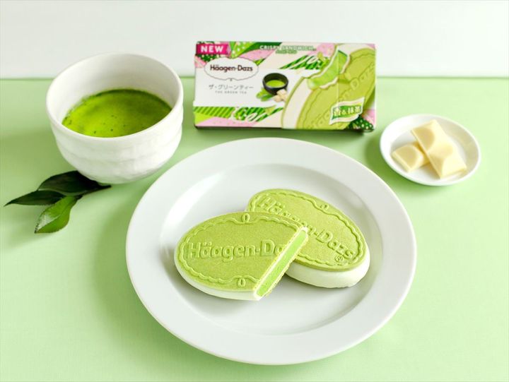 ハーゲンダッツ クリスピーサンド「ザ・グリーンティー」