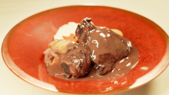 コック・オ・ヴァン完成品