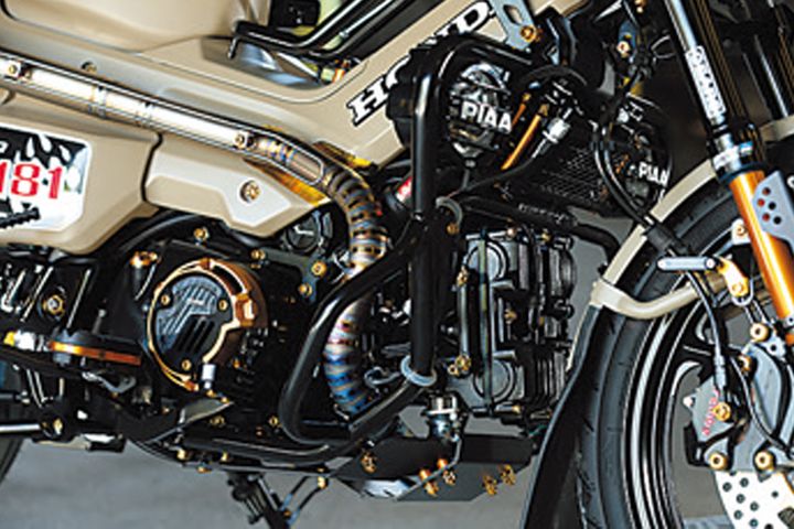 【CT125カスタム】モトモト誌準優勝！181ccボアアップ＆H断面コンロッドで極める「最強のハンター」