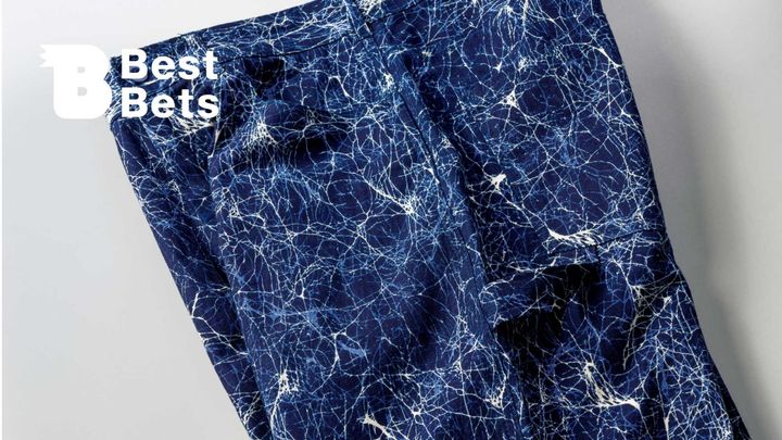 〈ブルーブルージャパン〉のペインターパンツ