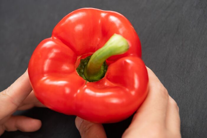 押し込んだ状態