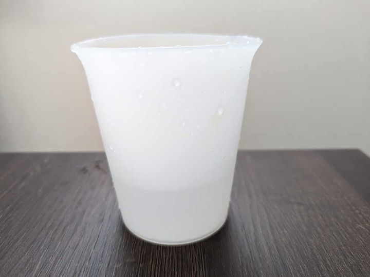 キャンドゥ シリコーン計量カップ 使用例