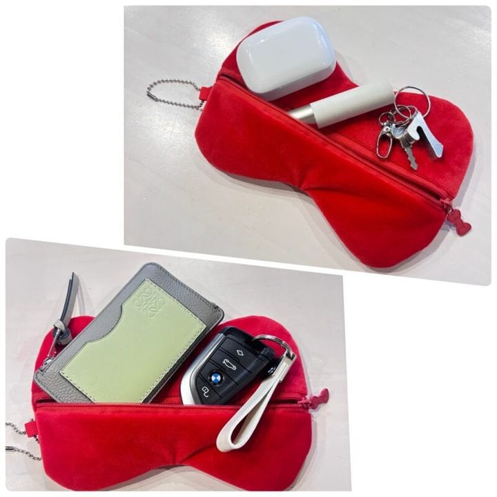 悶絶級の可愛さ！ふわふわリボンポーチの活用法