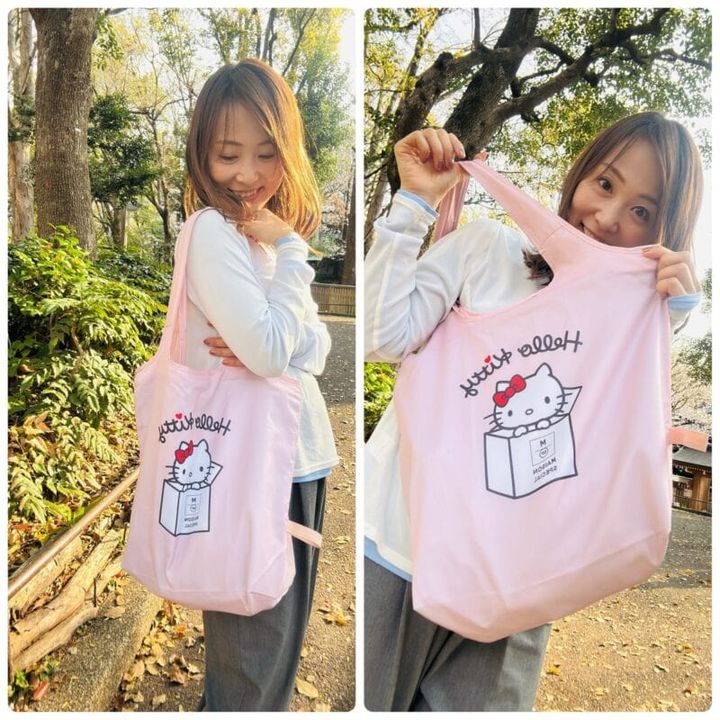 マルシェバックでお花見に