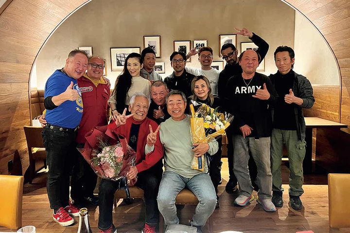 SP忠男の関係者が集まれば、輪の中心はやはり忠さんと大泉さんだ。二人の絆は特別。大泉さんの口からは、忠さんの面白エピソードばかりが飛び出すのだが、親愛の情の裏返しなのだろう