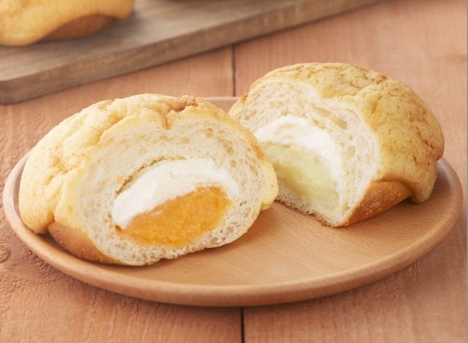 博多阪急「春の北海道物産大会」／【とみたメロンハウス】ダブルクリームメロンパン