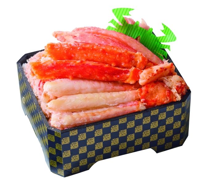 博多阪急「春の北海道物産大会」／札幌・札幌蟹工船「蟹四種盛り弁当」