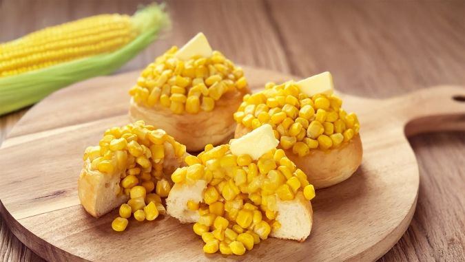 博多阪急「春の北海道物産大会」／【イルマットーネアルル】おぼれとうきびパン