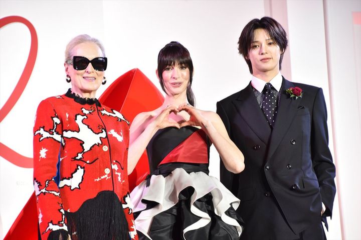 映画『プラダを着た悪魔２』来日スペシャルイベントの様子 クランクイン！ width=