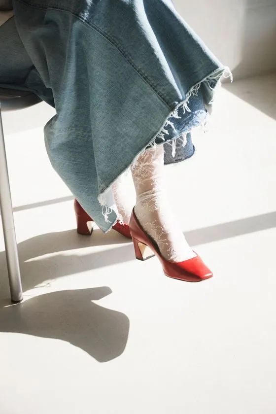 YANUKデニムにLace