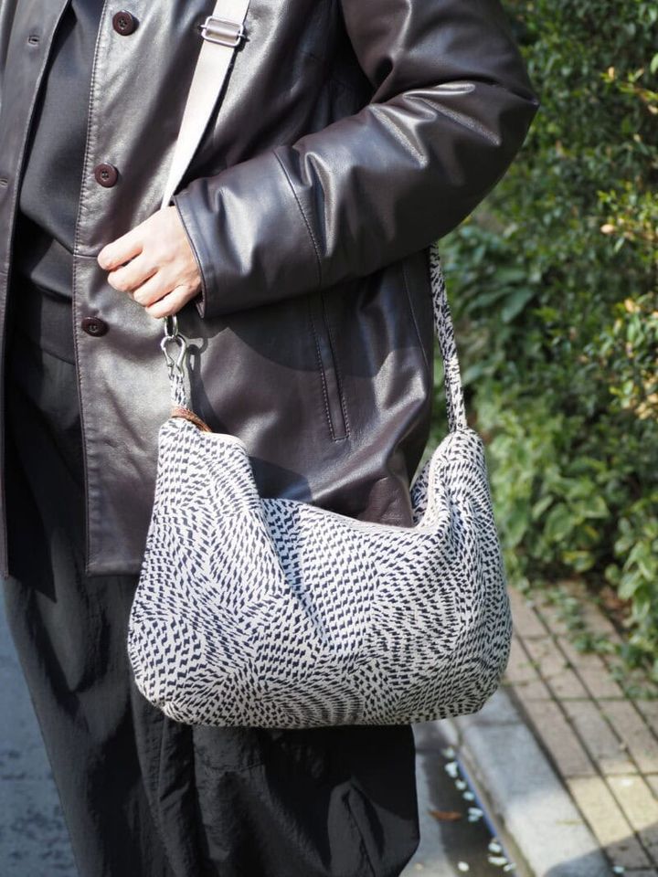 ジャカード織バッグ