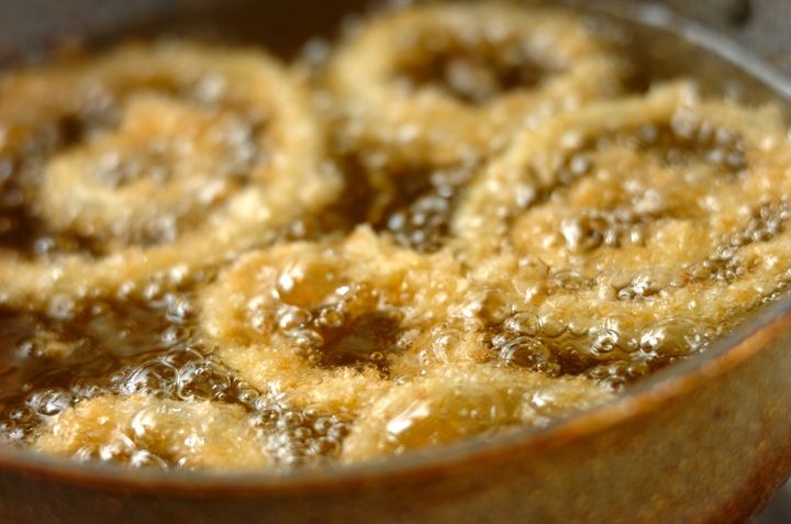 オニオンリングの作り方2