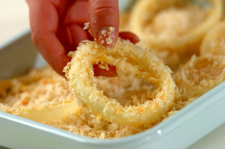 オニオンリングの作り方1