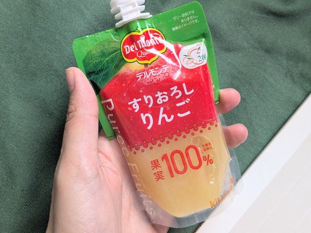 デルモンテ ピュレフルーツ すりおろしりんご