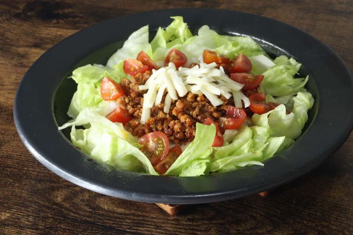 ダイソー タコライスの素 完成