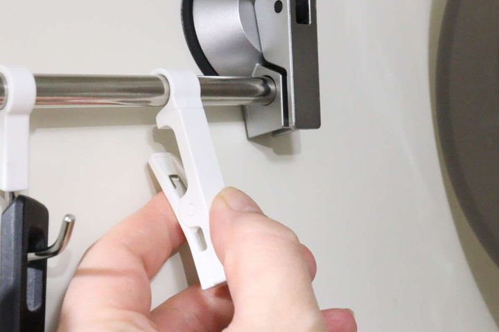 ダイソーのステンレス5連クリップ＆フックの後付けフック