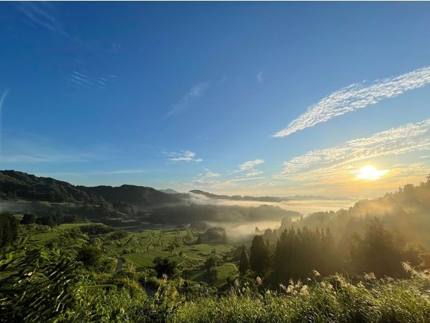 越後妻有の美しい風景「星峠の棚田」
