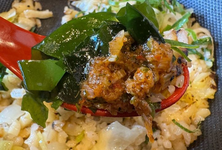 追い「シビ辛ラー油」のトッピング！