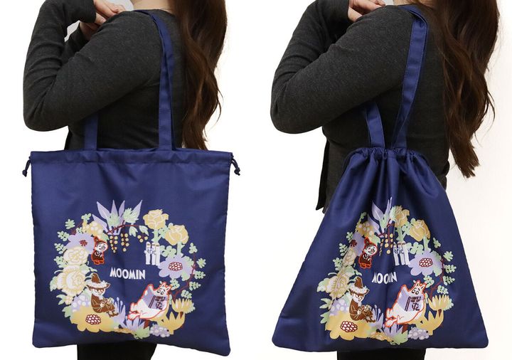 大人のおしゃれ手帖ムーミン巾着トート2way