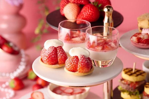 【東京都港区】国産いちご6品種を食べ比べ！DEKで「ストロベリーアフタヌーンティー」が開催