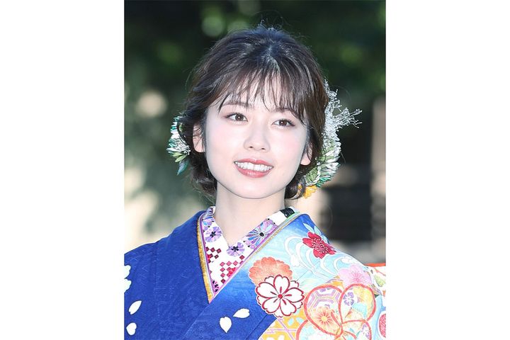 小芝風花さん（2019年12月04日撮影、時事通信）