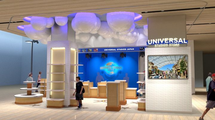 関西国際空港「ユニバーサル・スタジオ・ジャパン」グッズ販売店舗「ユニバーサル・スタジオ・ストア」オープン