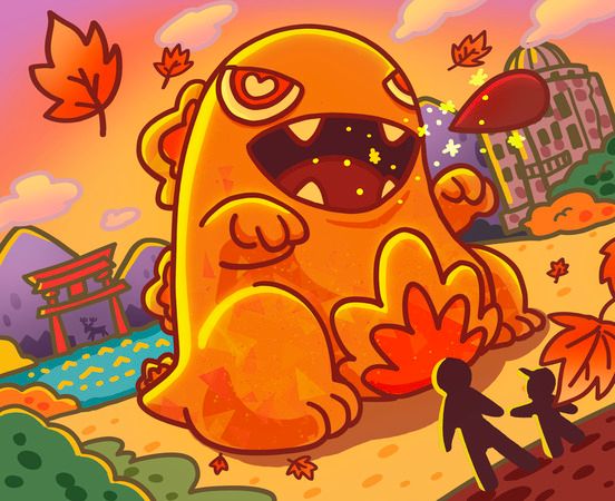 広島をテーマにしたアートトイ「もみじかいじゅう」を新しいお土産に！支援者を募集中