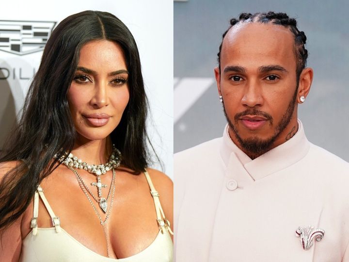 キム・カーダシアン＆ルイス・ハミルトンがインスタグラムで関係公表 （C）AFLO width=