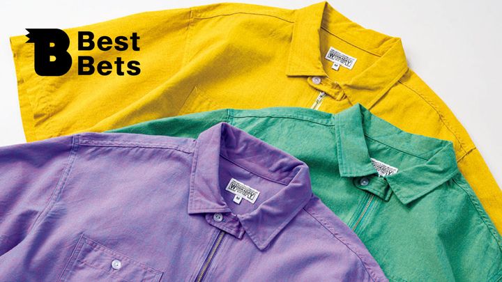 〈エンジニアド ガーメンツ ワーカデイ〉のシャンブレーシャツ